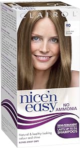 Clairol Nice n Easy No Ammonia Hair Dye 90 Dark Ash Blonde Semi-Permanent view 3