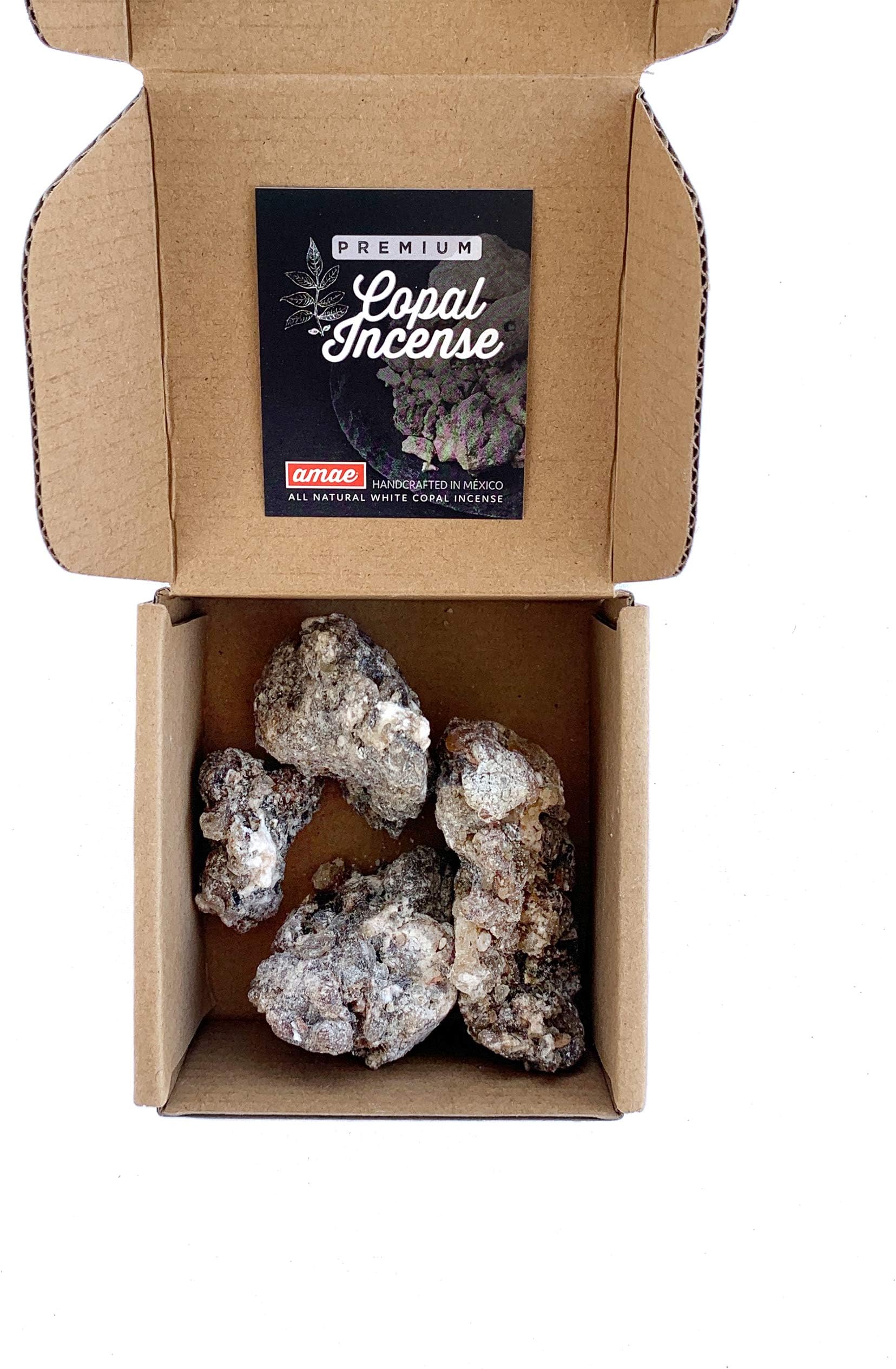 Organic White Copal Sacred Incense Black Resin 45G (1.5 oz)