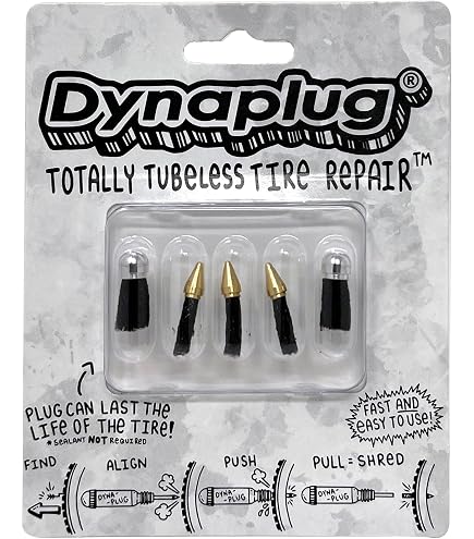 Amazon.com : Dynaplug Racer Pro Bicycle Tire Repair Tool (Black