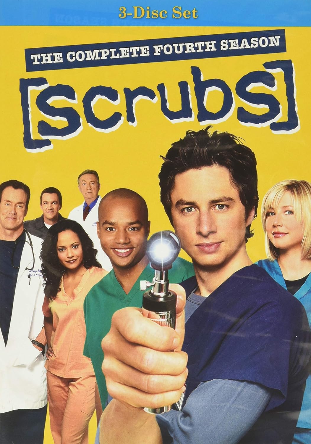 Scrubs Complete Fourth Season [Import USA Zone 1] DVD & Bluray
