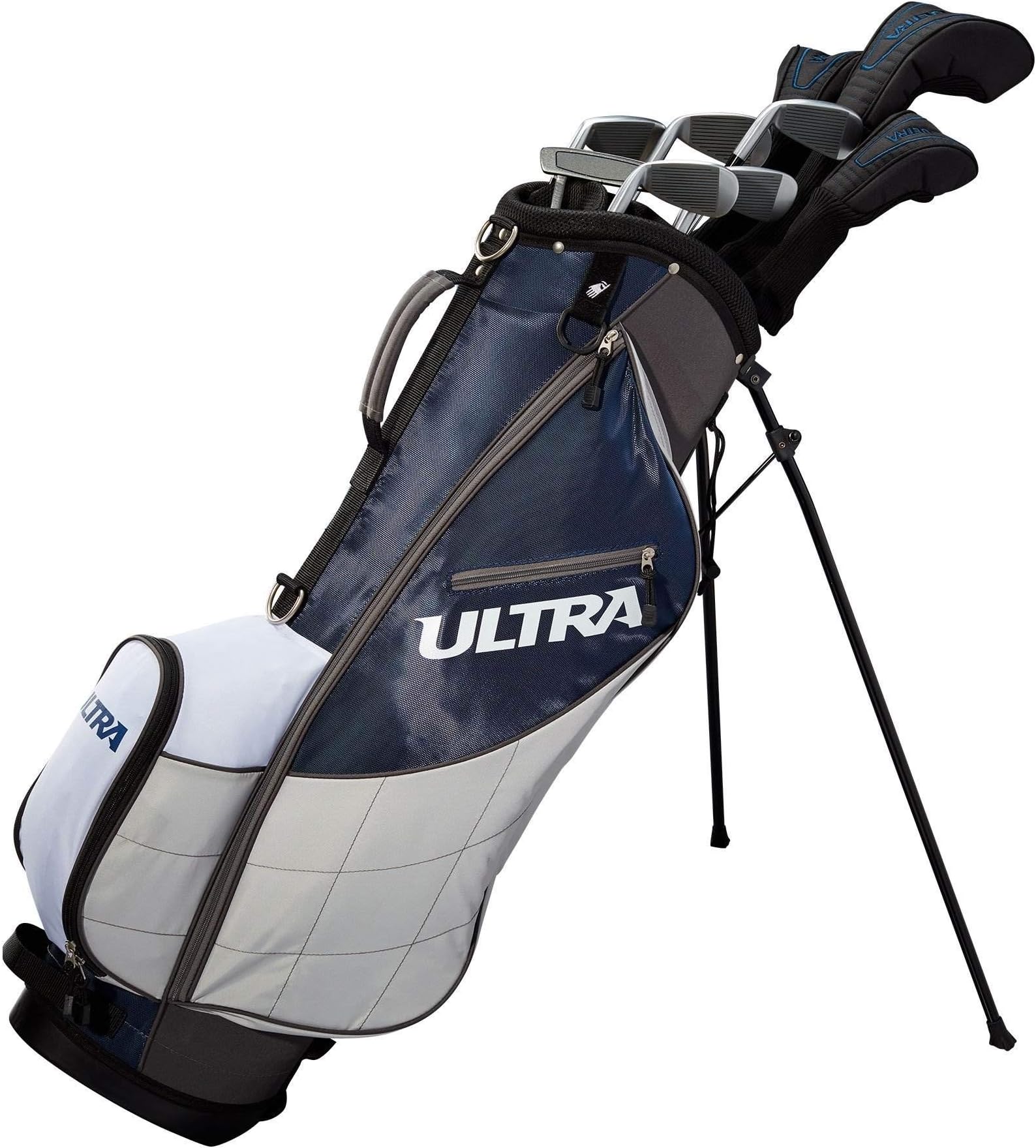 Wilson Golf Ultra Men's 9-Club, Left-Handed Set w/ Bag and Covers, Deepwater