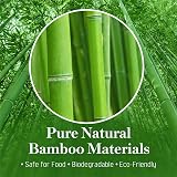 Navoys 50pc Bamboo Paddle Skewers 15cm Biodegradable Wooden Sticks for BBQ view 6