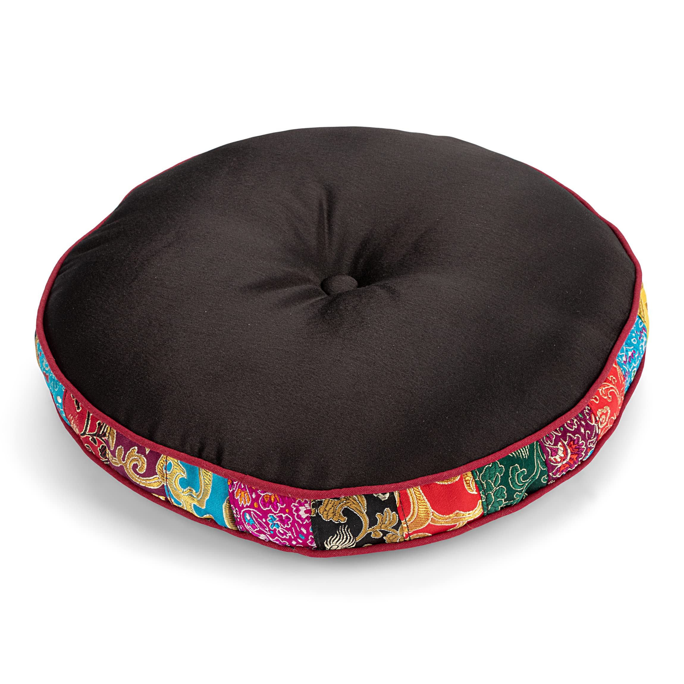 NKlaus Singing bowl cushion 25cm cushion for Tibetan singing bowl cotton coaster 12981