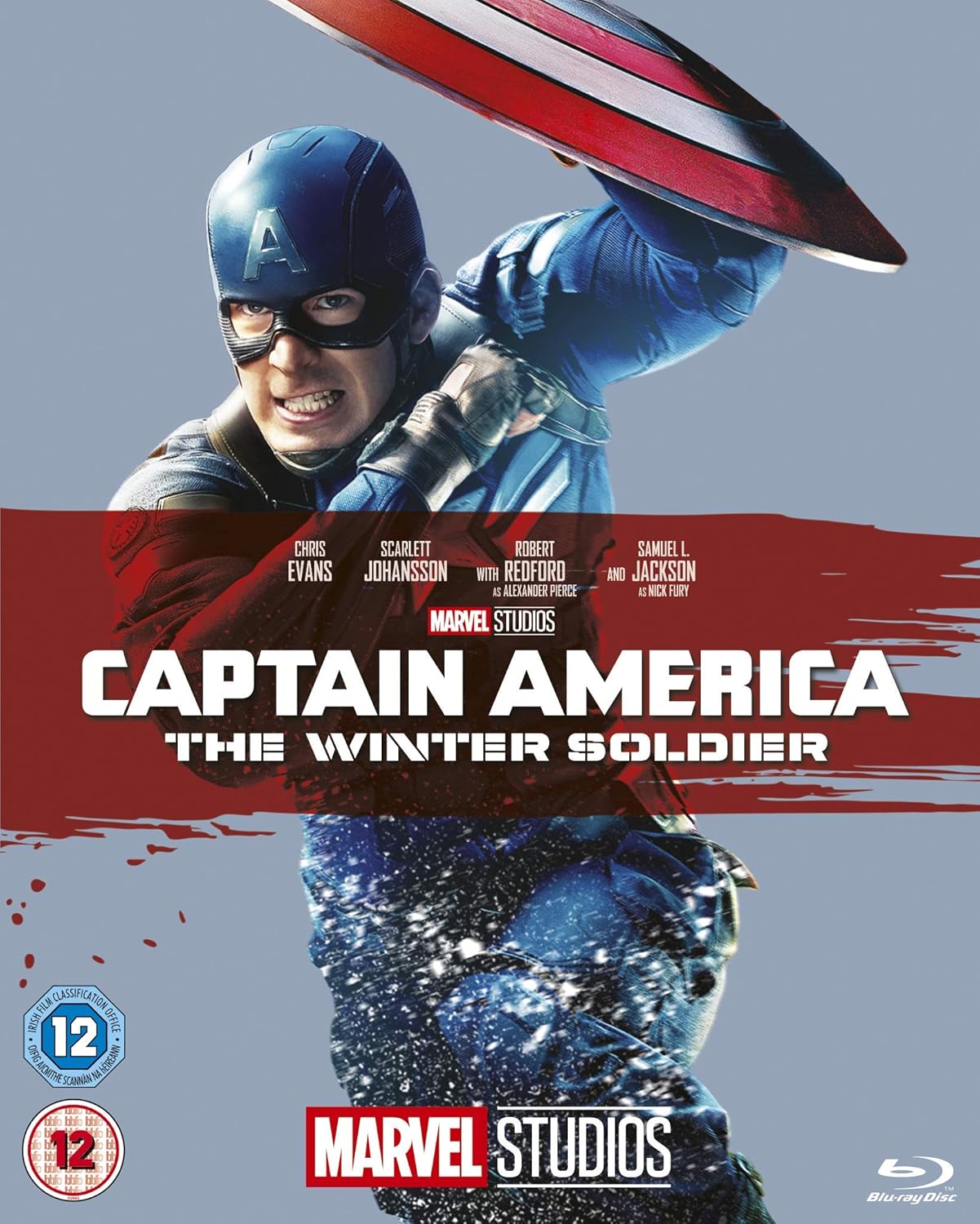 Captain America The Winter Soldier Blu Ray Region Free Amazon Co Uk Chris Evans Scarlett Johansson Anthony Mackie Sebastian Stan Samuel L Jackson Robert Redford Cobie Smulders Toby Jones Anthony Russo Joe Russo Chris Evans