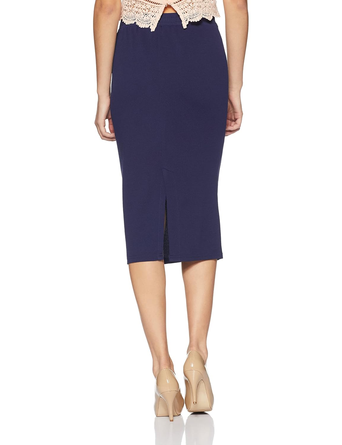 and women's knee-long skirt