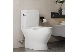 KK KE KING KE KING Lavan® 1000 MaP Score Powerful Flush Comfort Height Floor Mounted Two-Piece Toilet, 12'' Rough-in