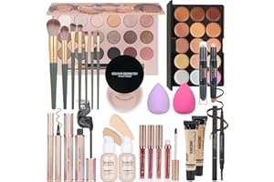 Makeup Kit for Women Full Kit Makeup Sets for Teens Makeup Gift Set for Women Teen Girls Eyeshadow Palette Lip Gloss Make up 