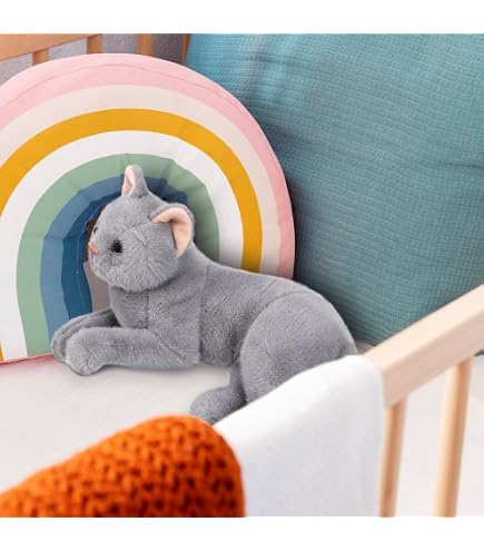 Arlene\" British Shorthair Luxury Plush St￭ Cat – Big Furry Friends