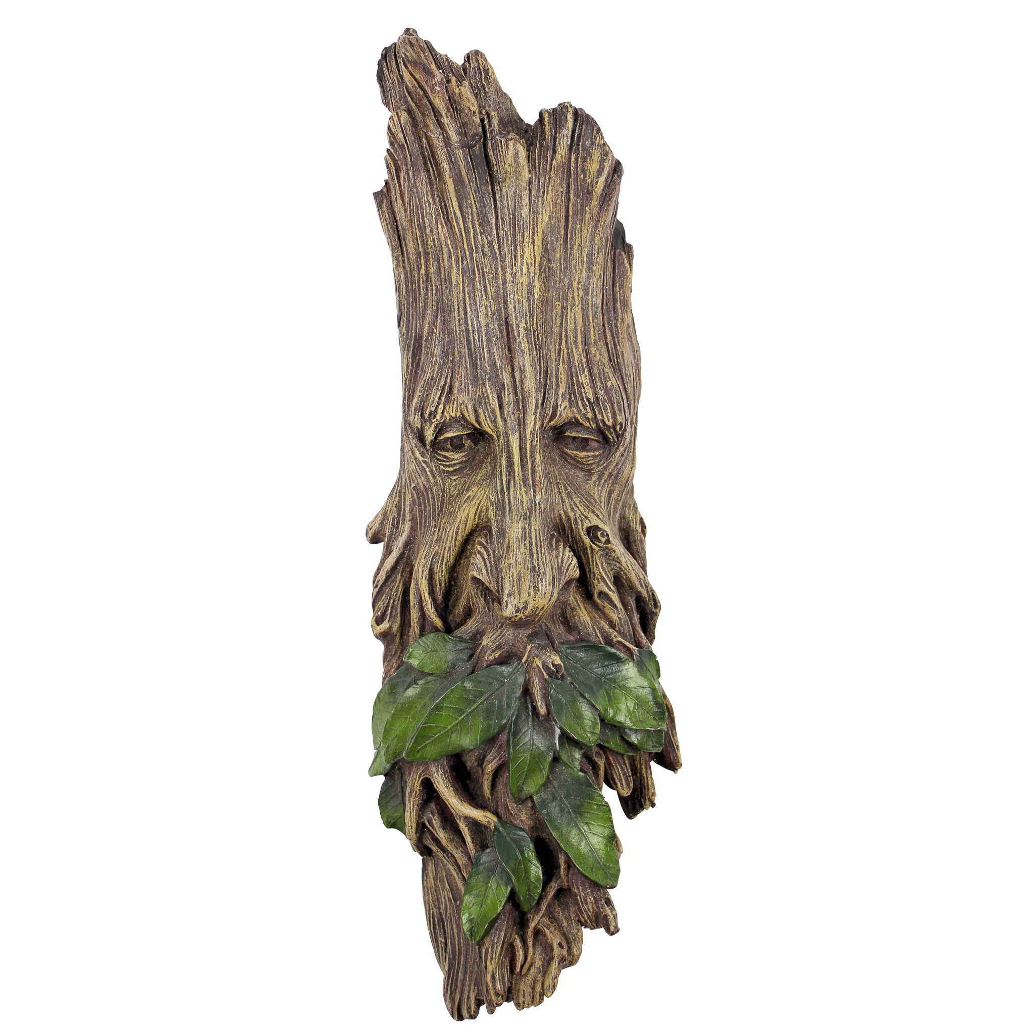 Design Toscano CL6218 Whispering Wilhelm Tree Ent Wall Sculpture, 38 cm, Polyresin, Full Color