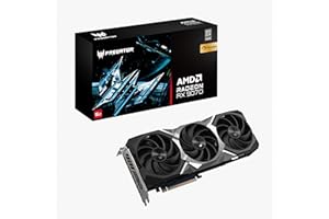 Predator BiFrost AMD Radeon RX 9070 Overclocking Graphics Card | 16GB GDDR6 (640 GB/s | 20 Gbps Memory Speed) | Triple Predat