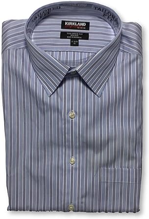 kirkland signature tailored fit dress shirt