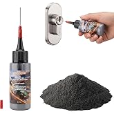 Graphite Powder Lubricant, Dry Lube, Reduces Friction, Increases Speed | For Key Lock, Door Hinge, Pinewood Cars Lubricant, Compatible with Precision Machinery, Derby Car Weights, Wheels &amp; Axles