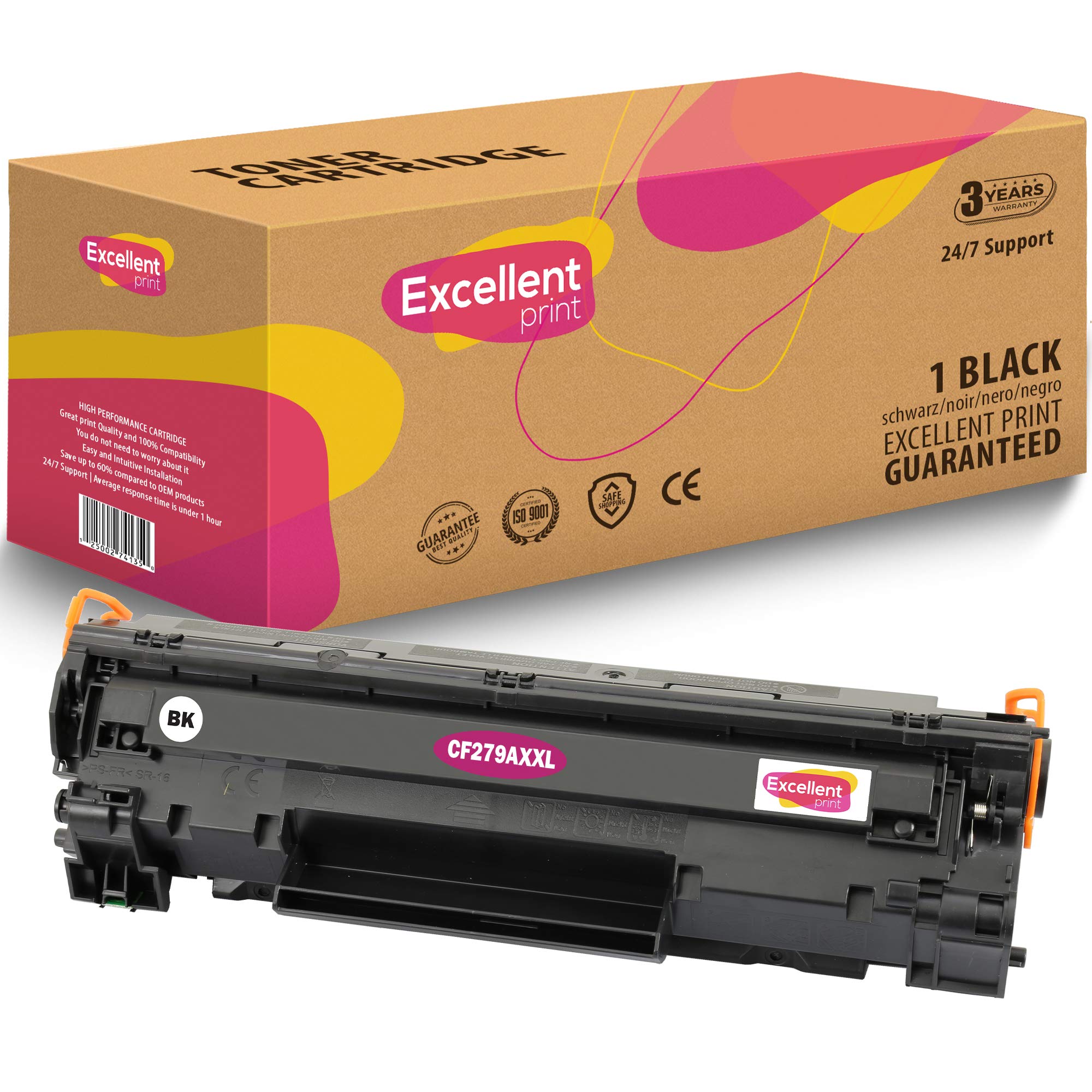Excellent Print CF279A 79A XXL Compatible Toner cartridge for HP LaserJet Pro MFP M12 M12a M26nw