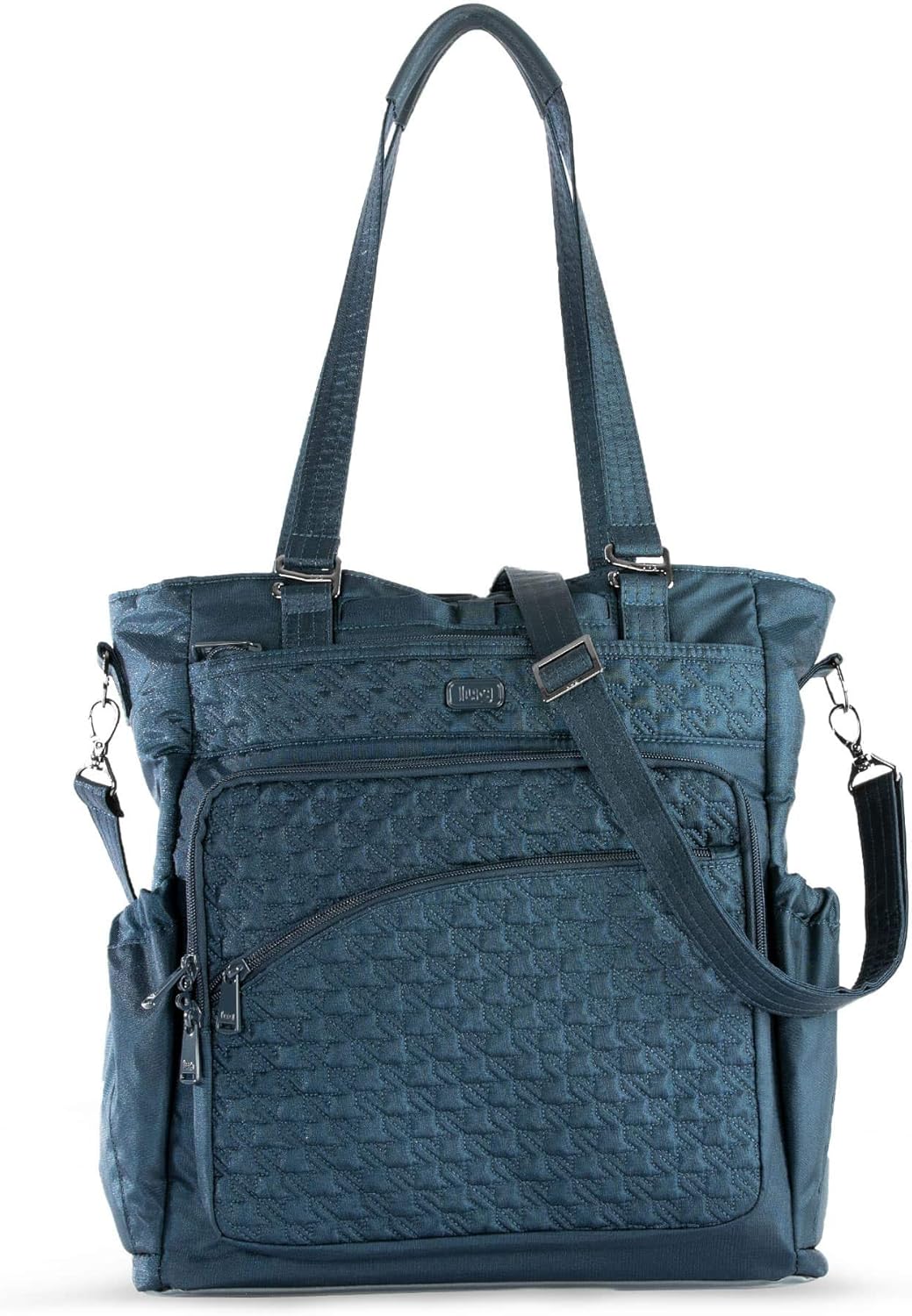 Lug Women's Ace 2 Convertible Travel Tote, Shimmer Navy, One Size
