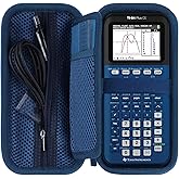 RIYADAone Case for Texas Instruments TI-84 Plus CE/TI-84 Plus Calculator | TI-84 Evo/TI-Nspire CX II CAS/TI-Nspire CX II/TI-83 Plus/TI-89 Titanium/TI-85/TI-86 Color Graphing Calculator