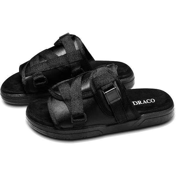Amazon.com | Draco DracoSlides Remastered Slides for Men and 