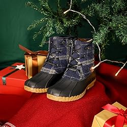 STQ Womens Duck Boots Cold Weather Quilted Snow