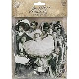 Amazon.com: Idea-ology Tim Holtz 2019 Found Relatives Vintage Portraits ...