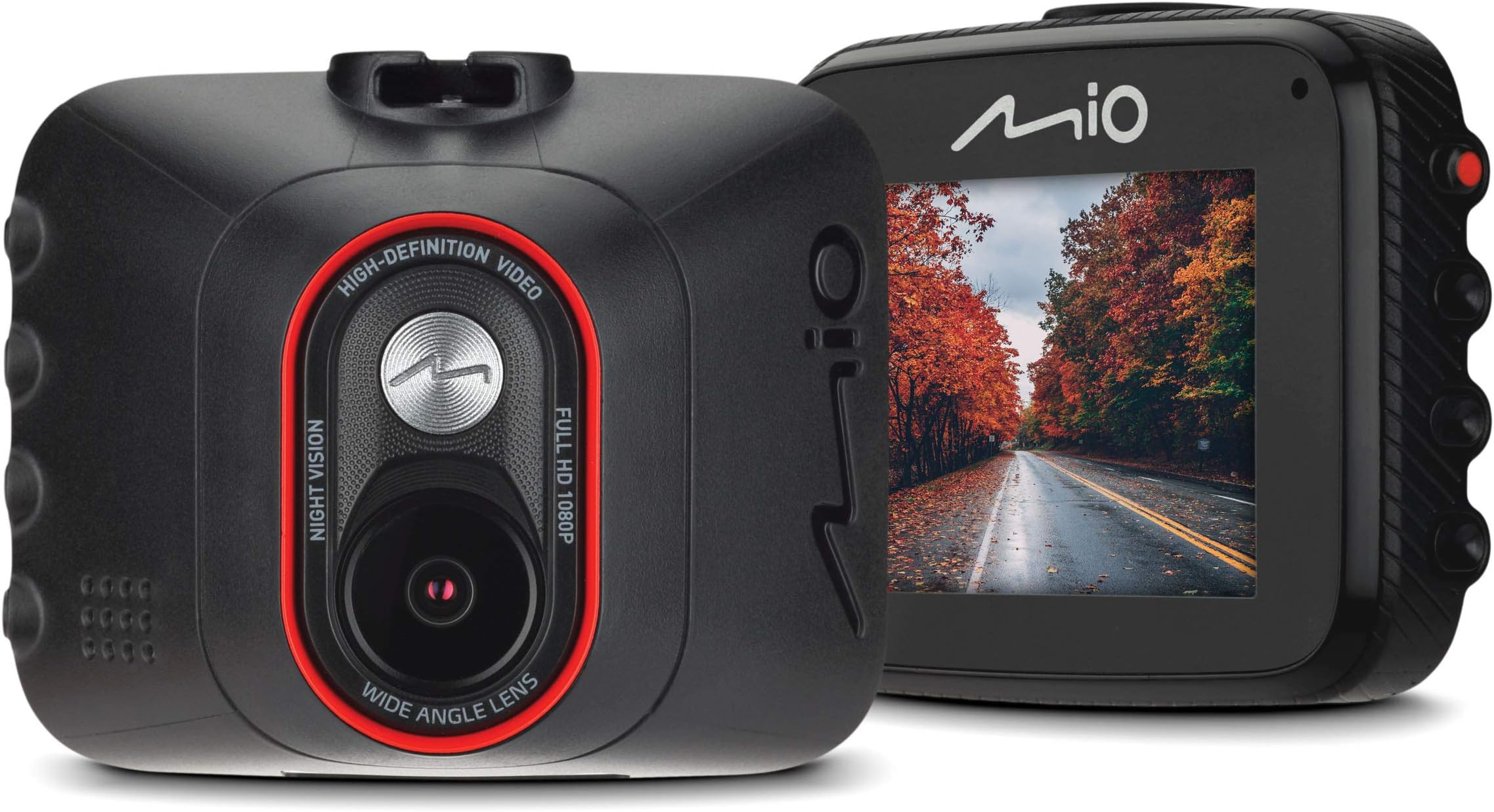 MioTechnology MiVue C312 Dash Cam, 2M Sensor, FHD 1080P, F2.2 Aperture, 3-Axis G-Sensor, Car Video Dash Camera 442N59800013