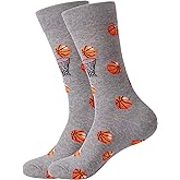 FancyBull Funny Socks for Men, Crew Novelty Socks
