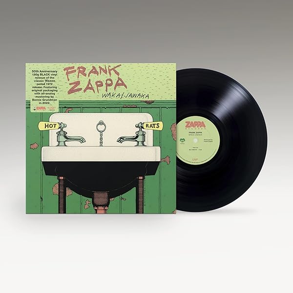 Frank Zappa 「Zappa (OST)(5LP)」新品未開封 Frank Zappa Zappa Original Motion Picture Soundtrack 180g