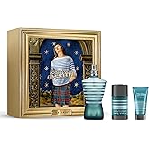 Jean Paul Gaultier Le Male Gift Box for Men (Eau de Toilette Spray 4.2 Fl Oz + Aftershave Balm 1.7 Fl Oz + Deodorant Stick 2.5 Fl Oz)