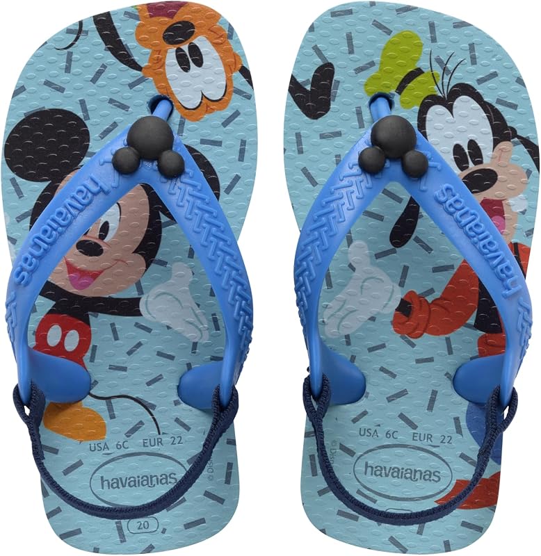 Baby Disney Classics II FlipFlop Unisex niños Blue/Brilliant Blue 20 EU