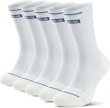 Ruixue Mens Sports Hiking Socks 5/6 Pairs Breathable Cushioned Anti Blister