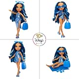 Rainbow High Skyler Swim & Style 11in Doll with Wrap & Accessories view 4