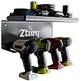 Ztorq Cordless Drill Tool Organizer - Drill holder storage wall mount shelf rack and charging station to optimize garage organization and power tool storage
