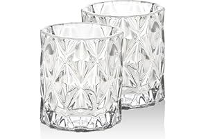 Godinger Shannon Crystal Votive Candle Holder Serenade Set of 2