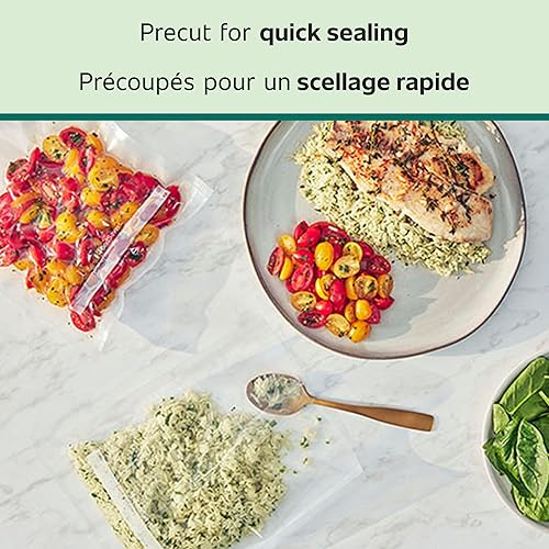 FoodSaver Vacuum Sealer Bags for Airtight Food Storage and Sous