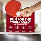 ZENO Portable Table Tennis Set with Net Paddle Balls Storage Case view 7