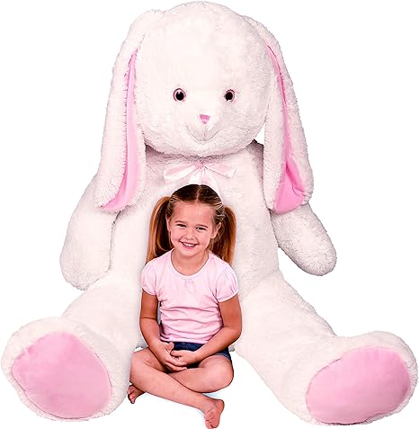 huge stuffed bunny 5 feet tall