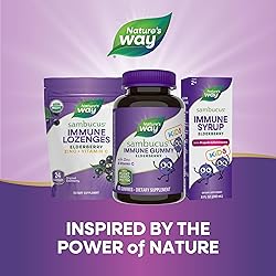 Nature's Way Sambucus Elderberry Immune Gummies for