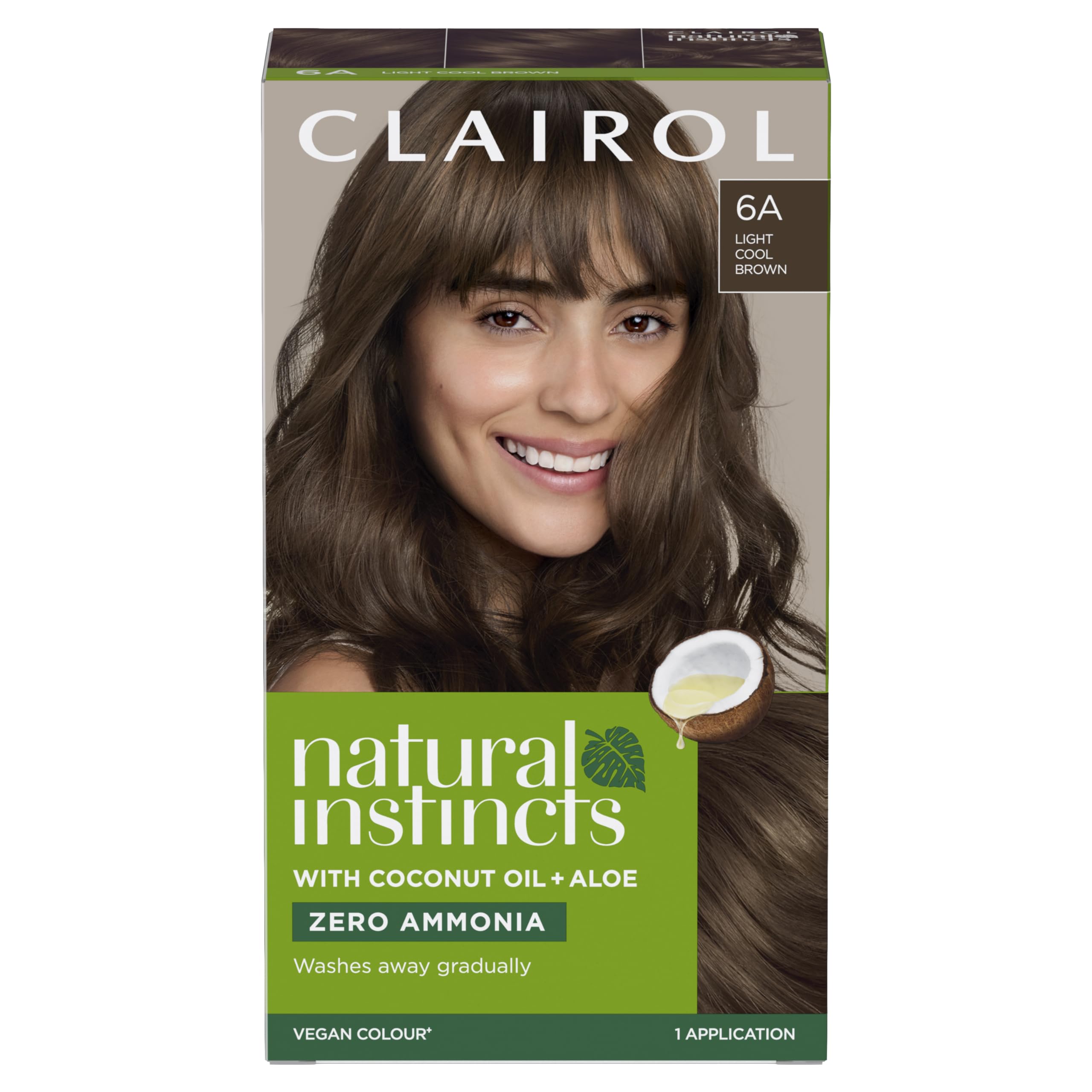 Clairol Natural Instincts 6A Light Cool Brown