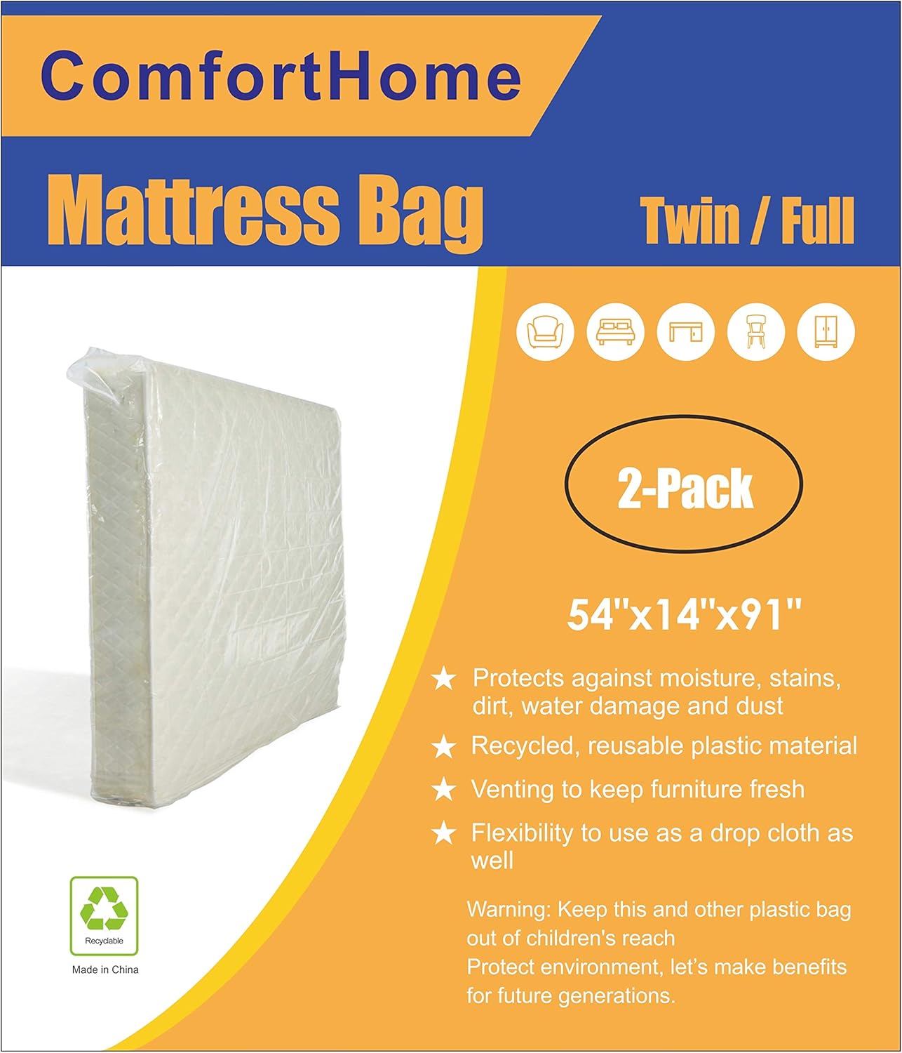 Best furniture cover plastic bag for moving