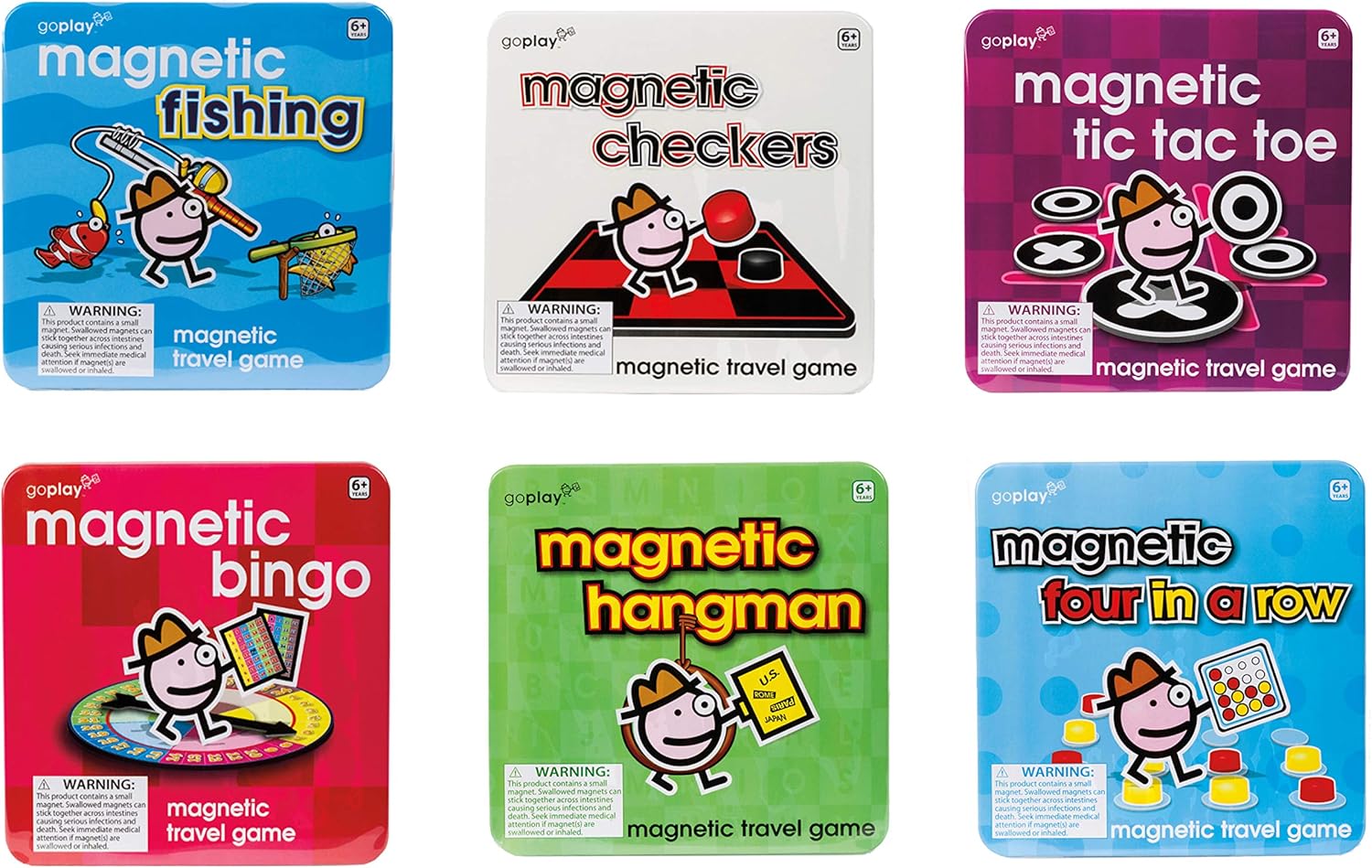 GoPlay Magnetic Travel Games 