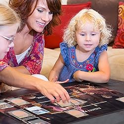 EDGFRTOIO Playmat with Zones for MTG Card Game