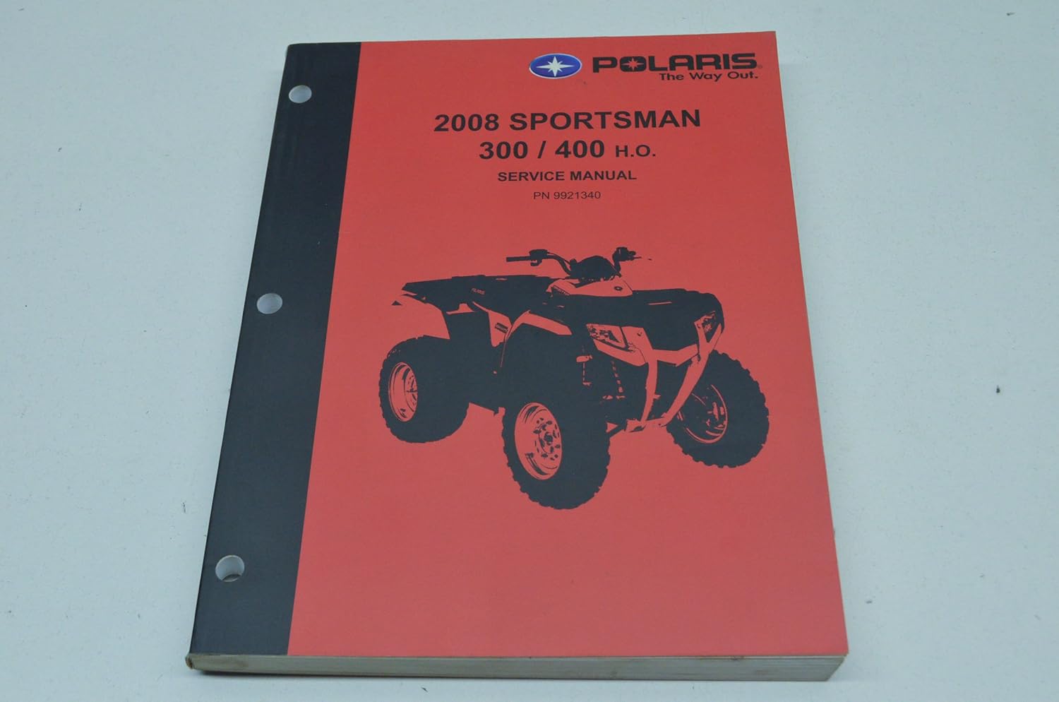 Amazon.com: New OEM 2008 Polaris Sportsman 300 400 HO 4x4 Service Shop  Manual 9921340: Automotive