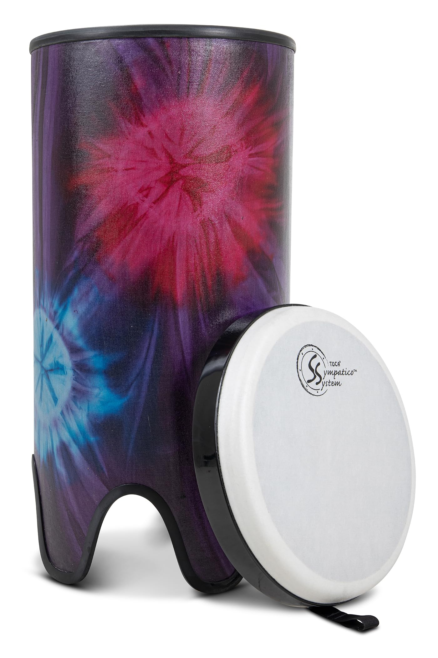 Toca Nesting Drums Freestyle II Tubadora 12 "x 24" Woodstock Purple TSSTB-12WP-FT