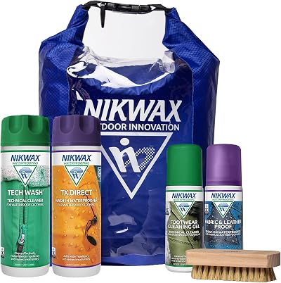 Nikwax Outdoor Complete Protection Kit for Shoes & Clothing