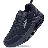 N BESUNEW Women's Wide Walking Shoes Orthotic Arch Support Plantar Fasciitis Sneakers | Wide Toe Box, Non-Slip, Breathable | Pain Relief for Flat Feet, Bunions & Standing All Day