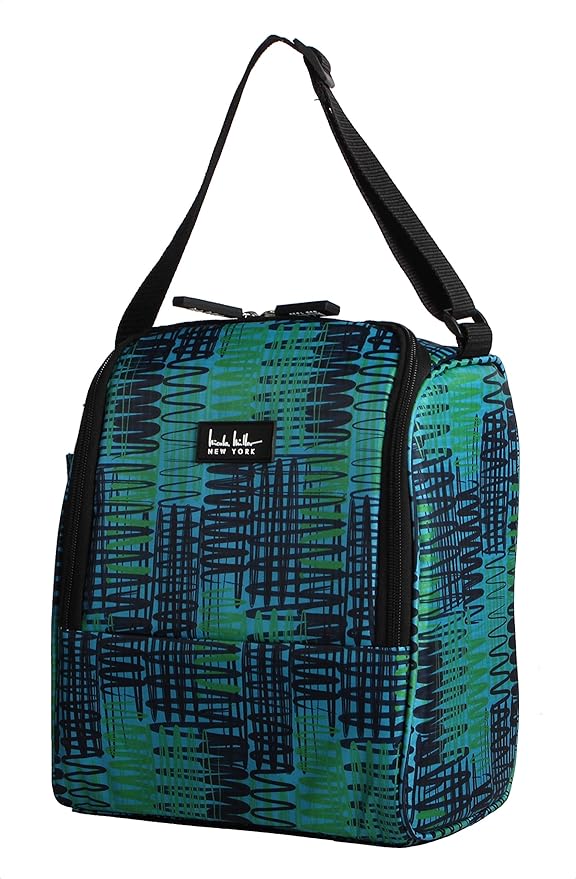 nicole miller insulated lunch tote