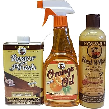 Amazon.com: Howard Complete Wood Restoration Kit, Clean ...