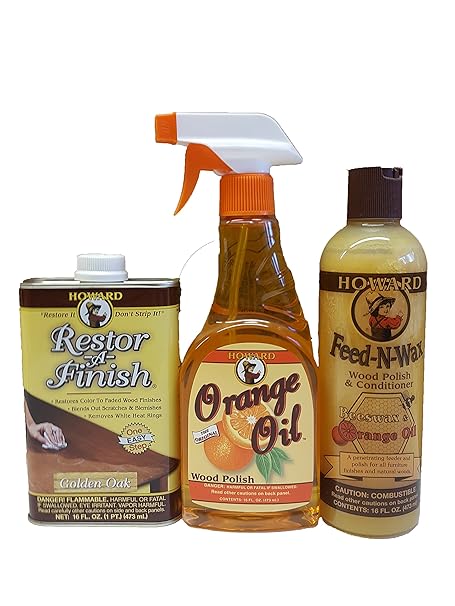 Howard Complete Wood Restoration Kit Clean Protect And Restore