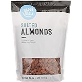 Amazon Brand - Happy Belly California Almonds, Roasted & Salted, 48 Ounce