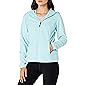 Amazon Essentials Women's Long-Sleeve Hooded Full-Zip Polar Fleece Jacket