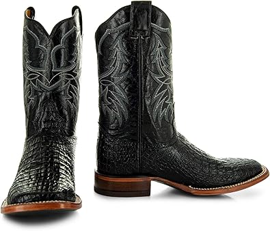 caiman cowboy boots