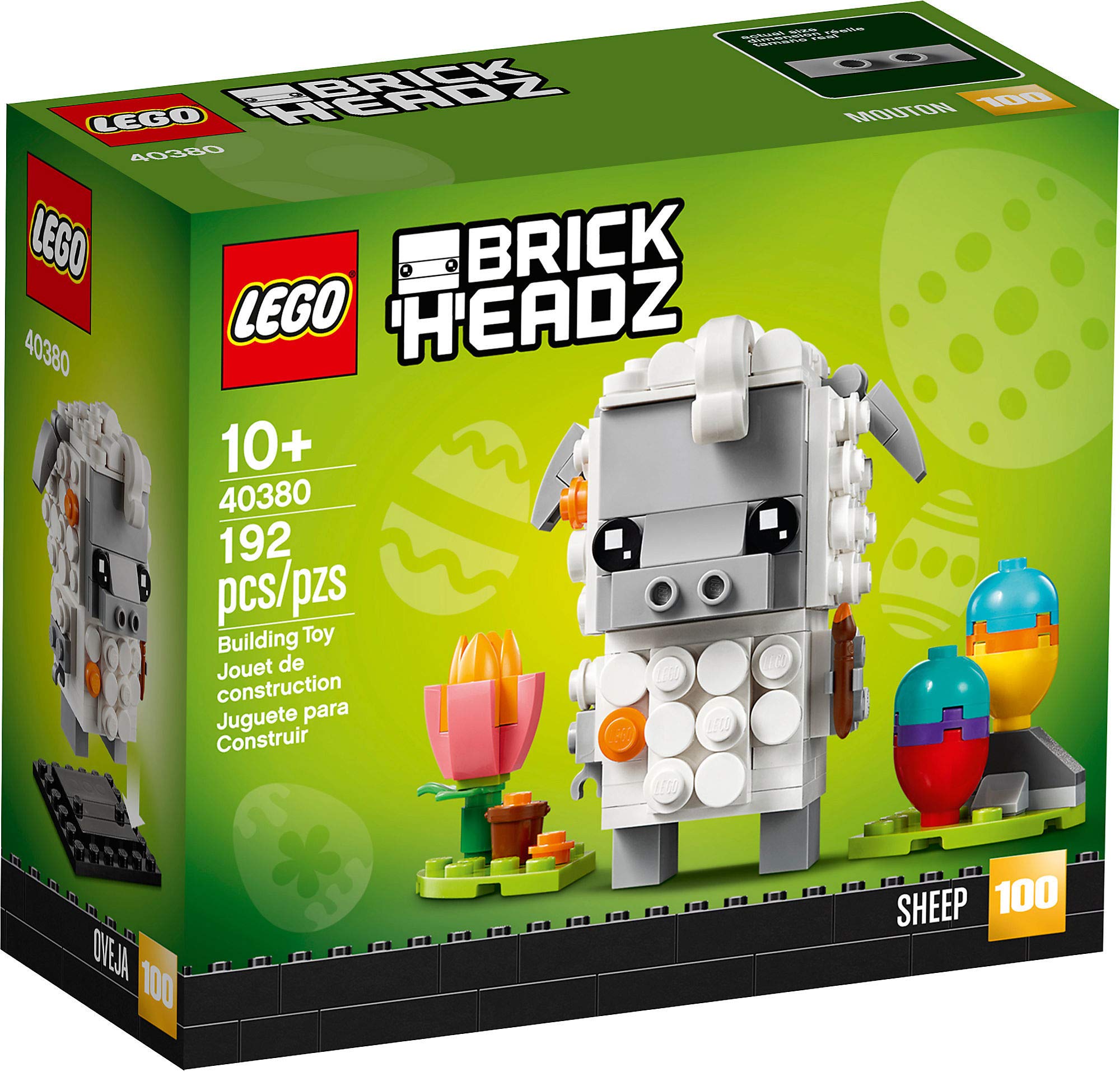 LEGO 40380 Brickheadz Easter Lamb Construction Toy, Easter Gift Idea, Collectible